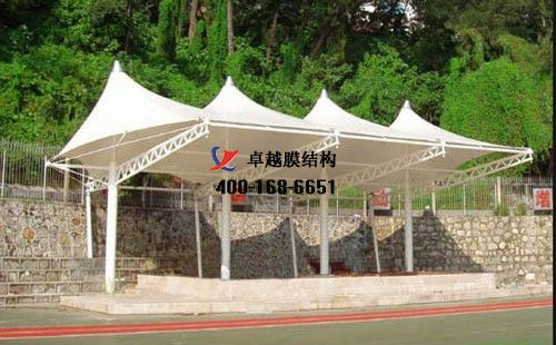 秦皇島膜結(jié)構(gòu)看臺/主席臺/舞臺【衛(wèi)生學校等】工程設(shè)計施工案例