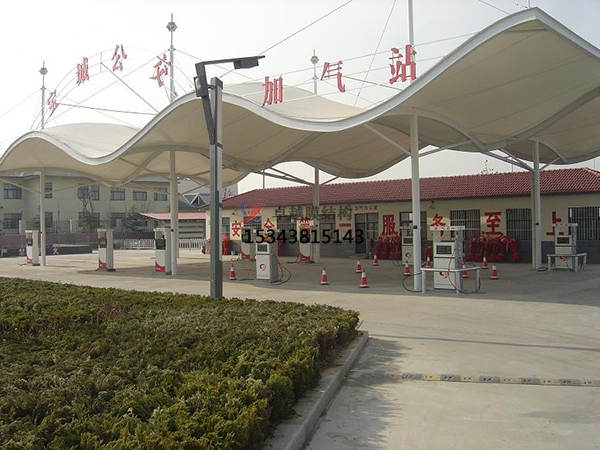 溫州膜結構加油站頂棚【生產(chǎn)廠家】　