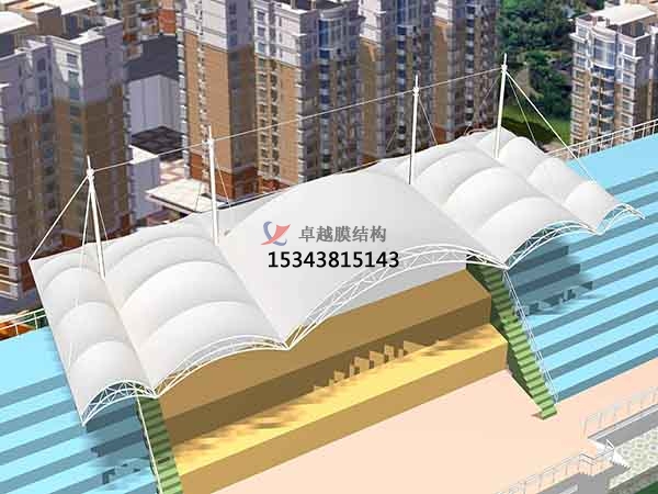 吳忠市體育場膜結(jié)構(gòu)罩棚/籃球、羽毛球、網(wǎng)球場地設(shè)計【公司直銷】?? ?