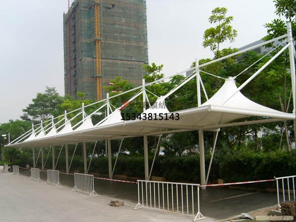 扶溝<font color='red'>膜結構車棚</font>【生產設計】