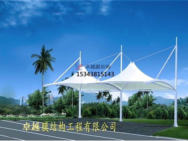 內(nèi)丘膜結構停車棚【充電站雨棚】設計安裝